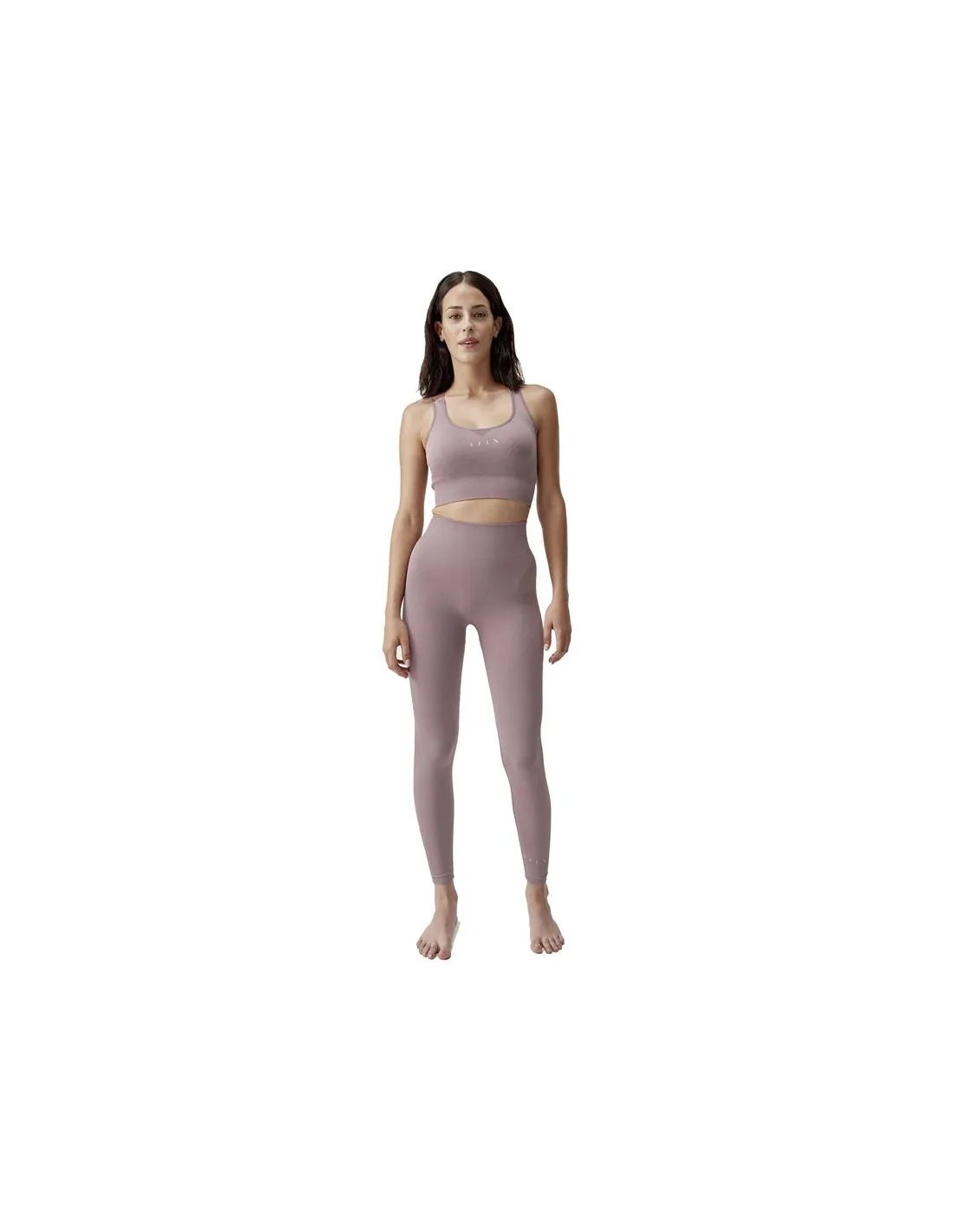 Sujetador deportivo Born Living Yoga Keren Lila Mujer