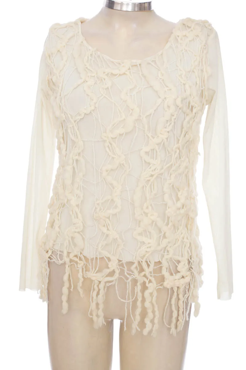 SWEATER COLOR BEIGE  LESHAN