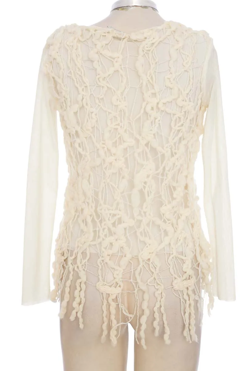 SWEATER COLOR BEIGE  LESHAN