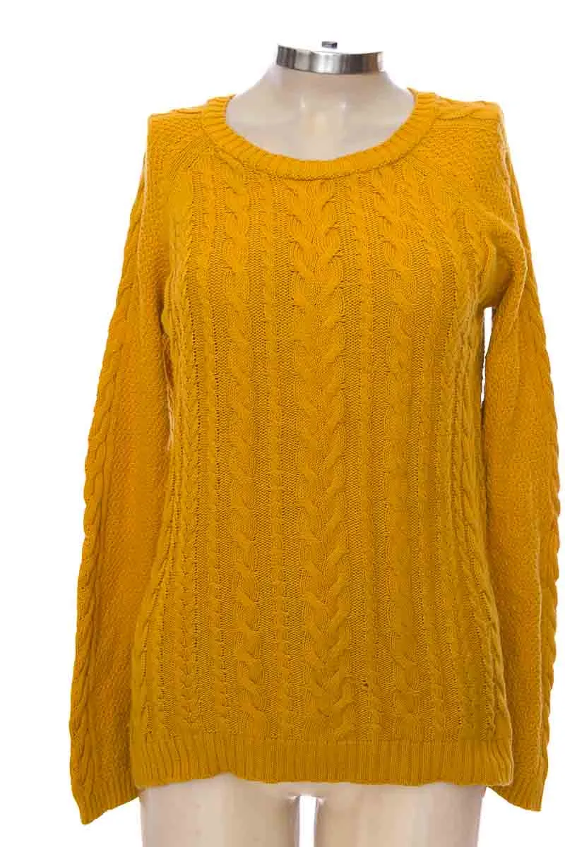 SWEATER COLOR MOSTAZA  BASIC