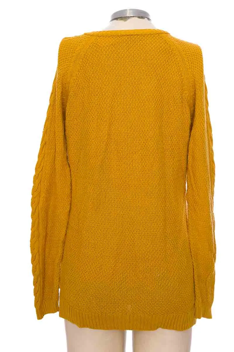 SWEATER COLOR MOSTAZA  BASIC