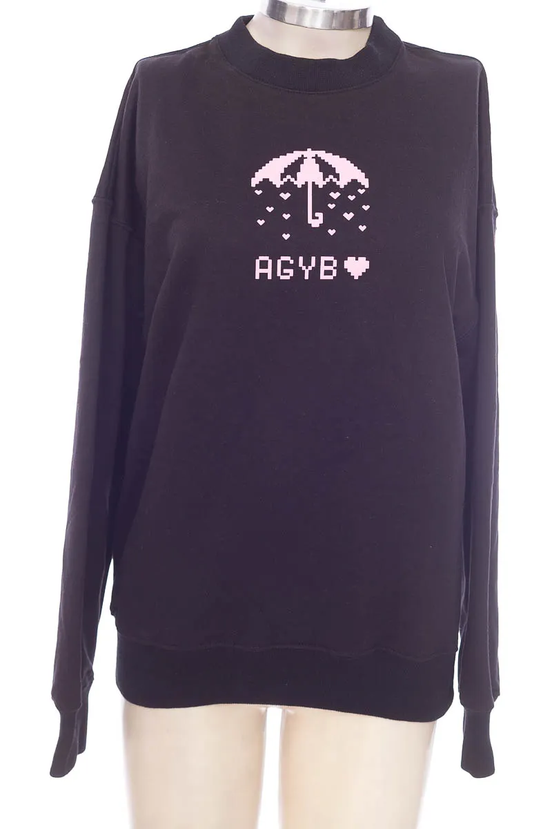 SWEATER COLOR NEGRO  AGYBO