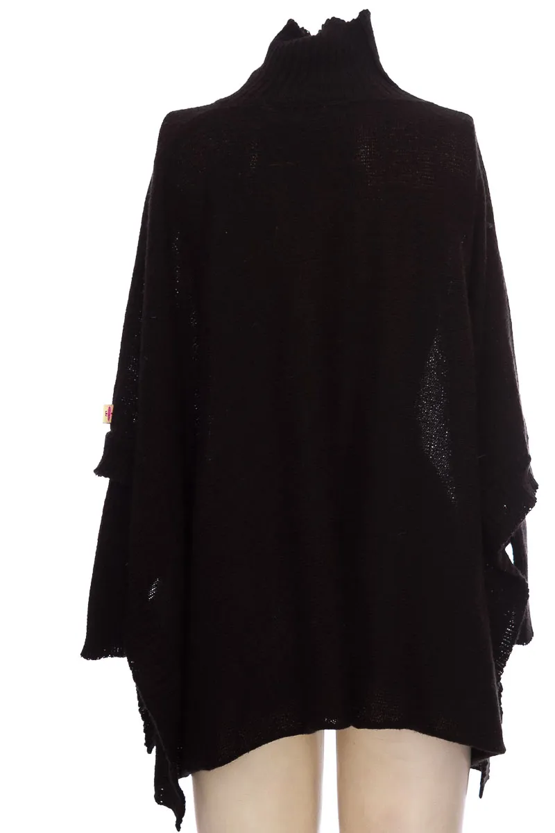 SWEATER COLOR NEGRO  TEJIESTILO