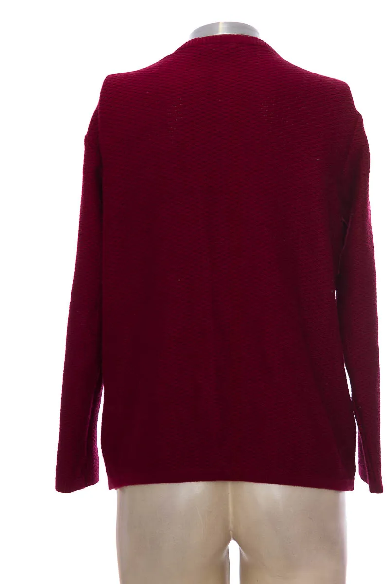 SWEATER COLOR VINOTINTO  LBR