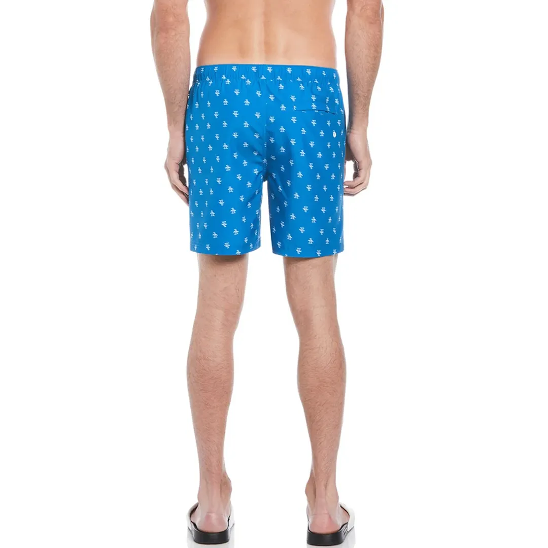 Swim/calzoneta Penguin Estampado Celeste