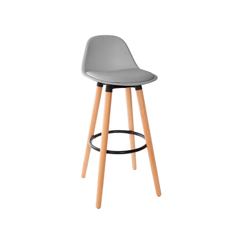 Taburete Alto Cocina Maxon Gris