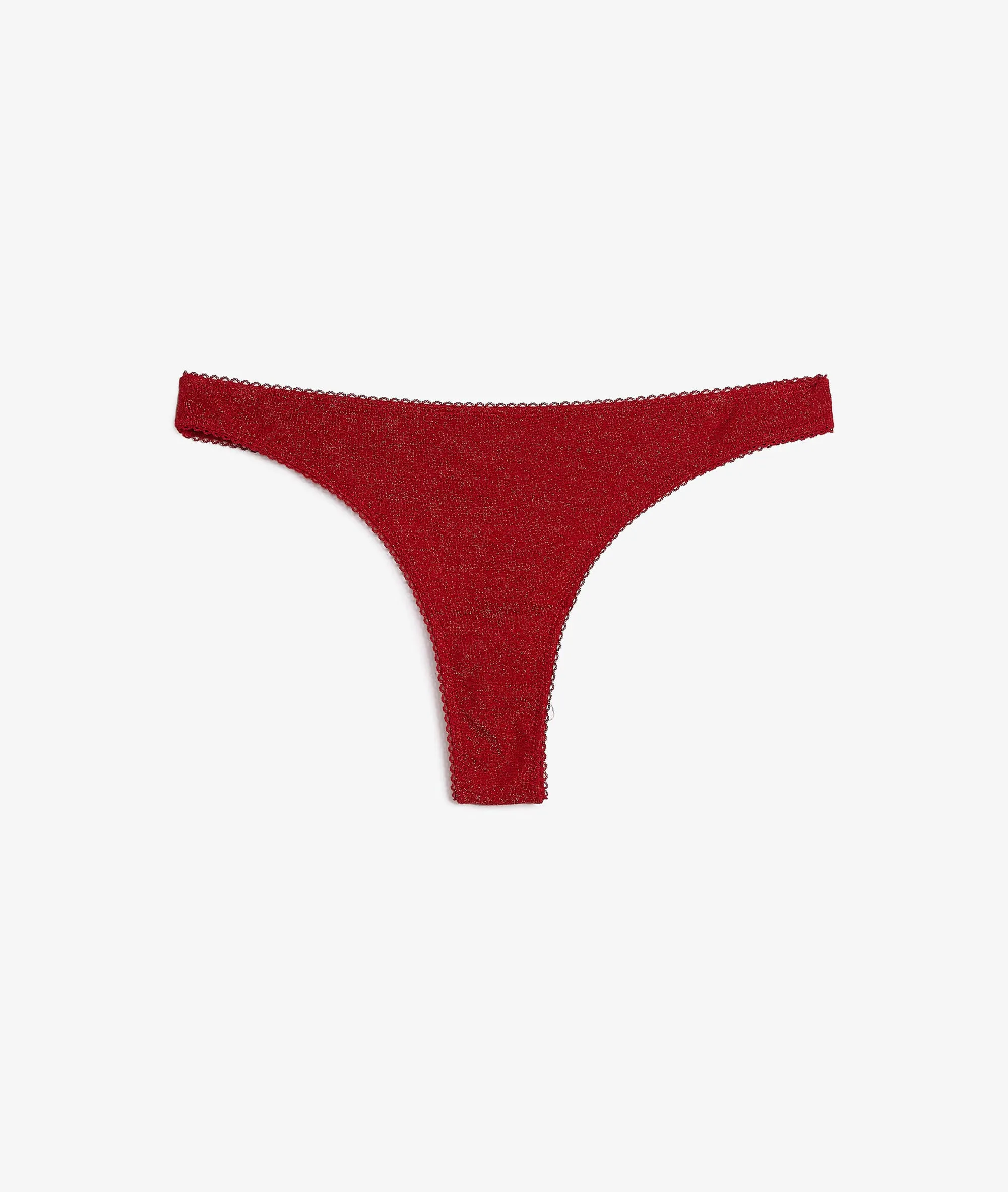 TANGA IRISé MAGIC ROUGE  ETAM