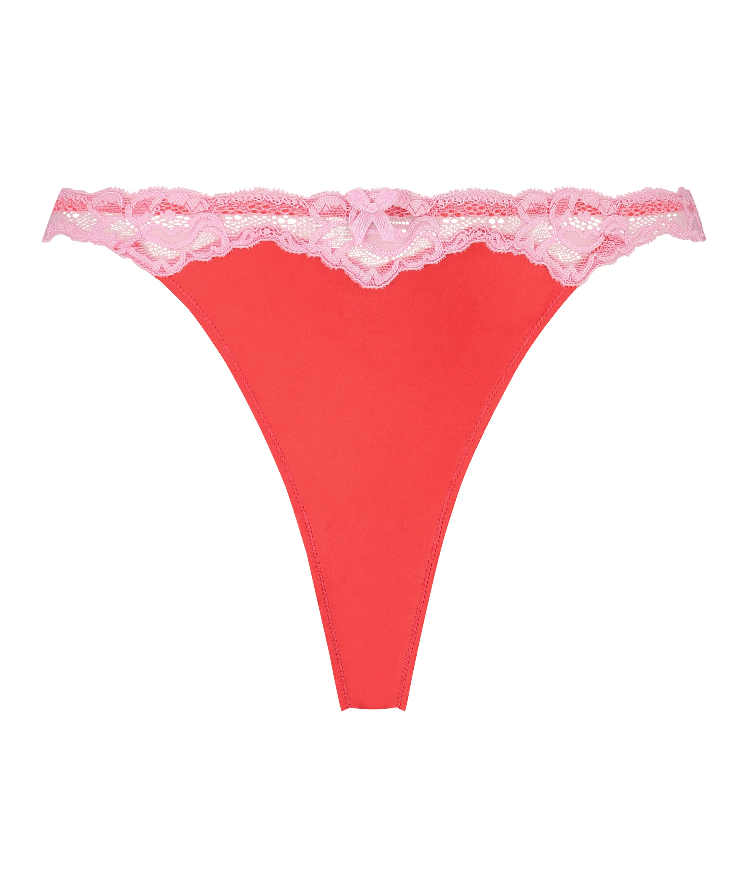 TANGA LACE & SHINE  ROJO