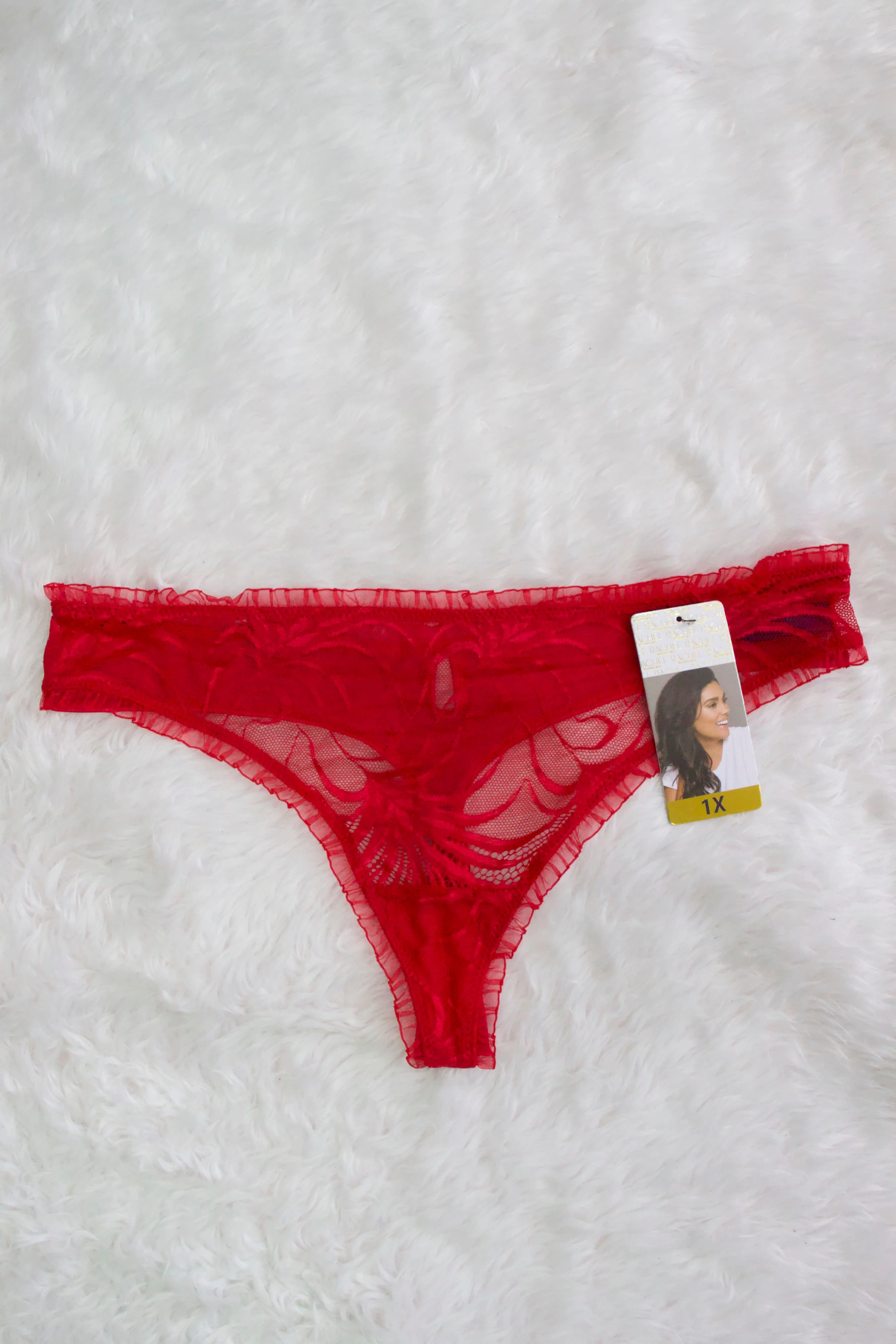 TANGA PLUS DE ENCAJE Y MESH RR2065XP OFF