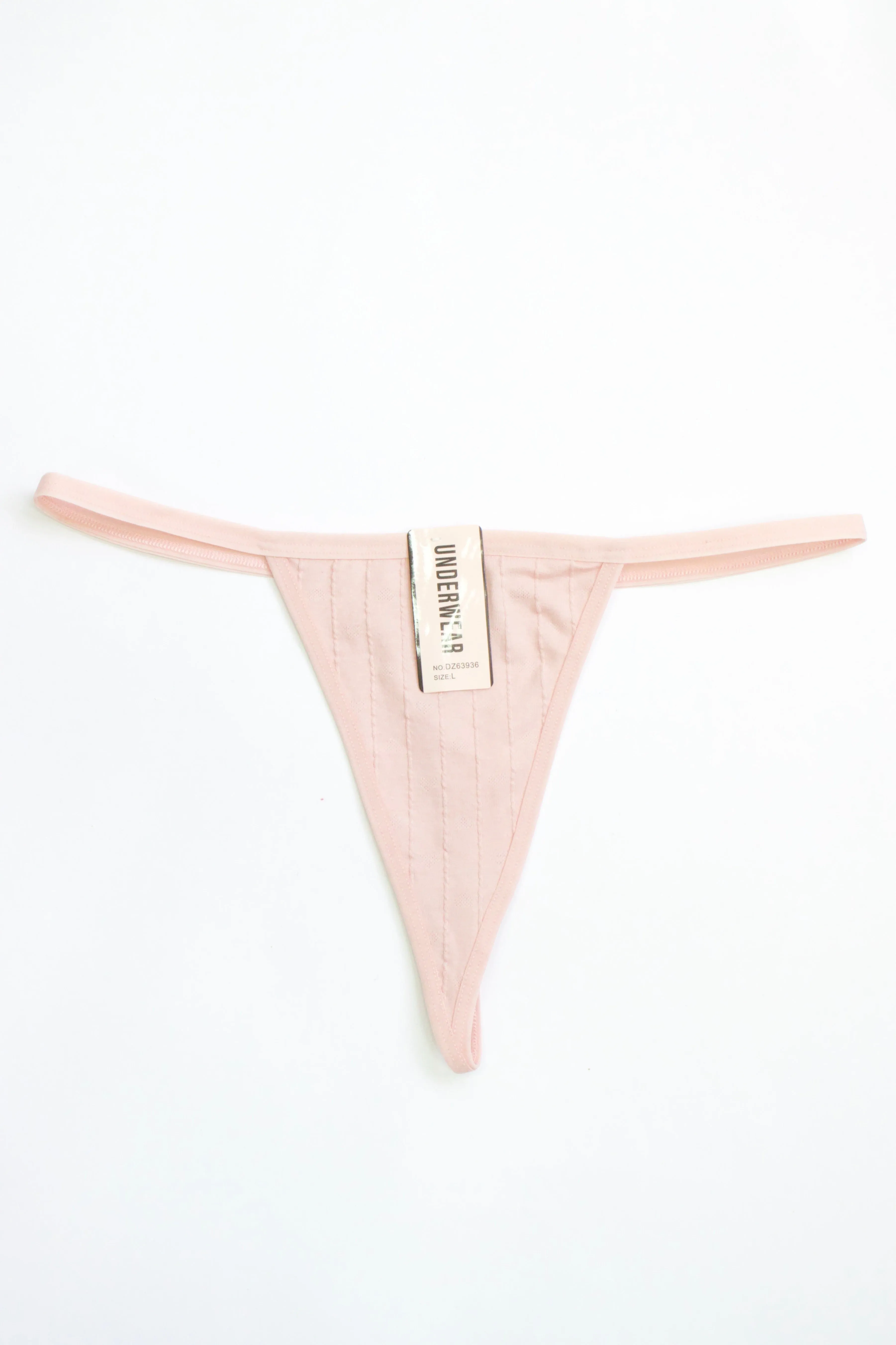 TANGA TIPO HILO DE ALGODN LISA DZ63936