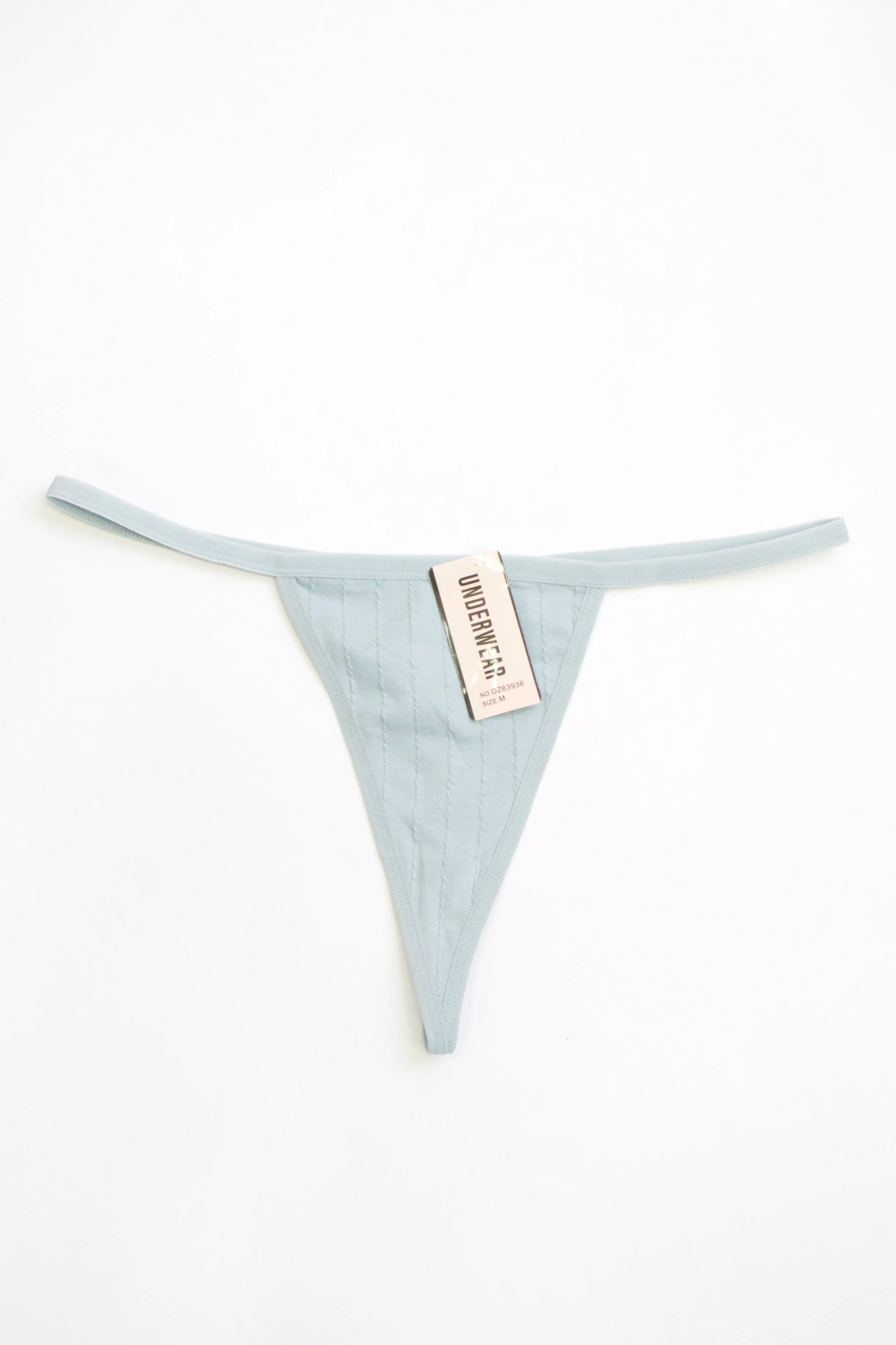 TANGA TIPO HILO DE ALGODN LISA DZ63936