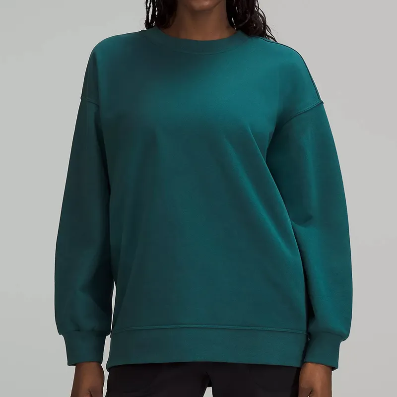 Tapa de gran tamaño Fitness Sweinshirt Top Omens Ouga de yoga Sweater Camas de fitness de invierno Tops