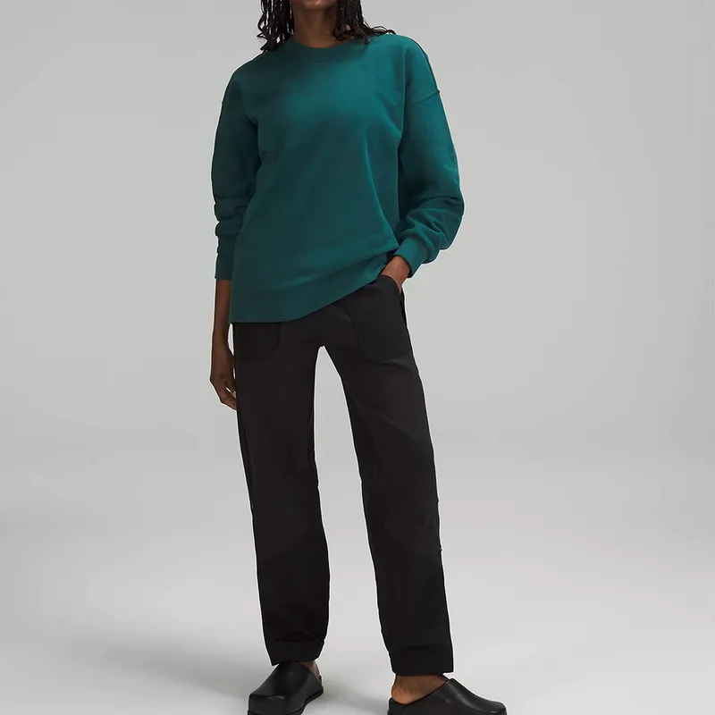 Tapa de gran tamaño Fitness Sweinshirt Top Omens Ouga de yoga Sweater Camas de fitness de invierno Tops