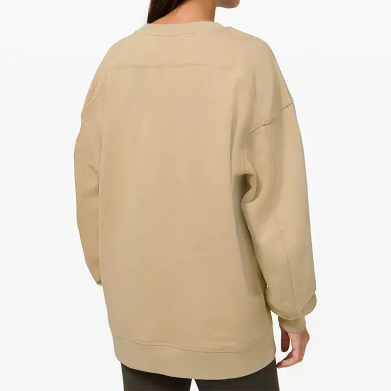 Tapa de gran tamaño Fitness Sweinshirt Top Omens Ouga de yoga Sweater Camas de fitness de invierno Tops
