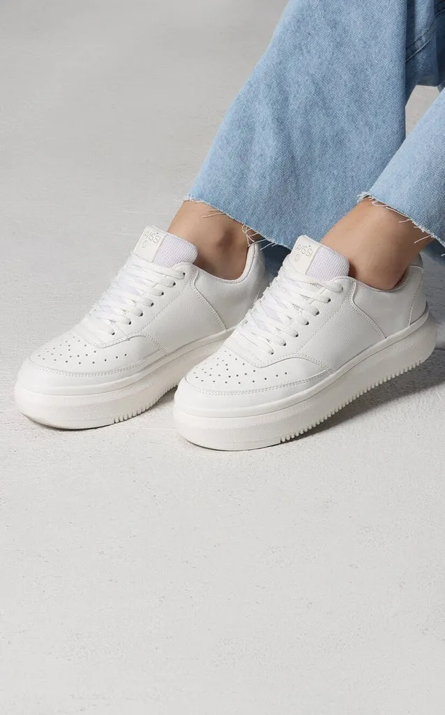 Tenis Marfil Plataforma