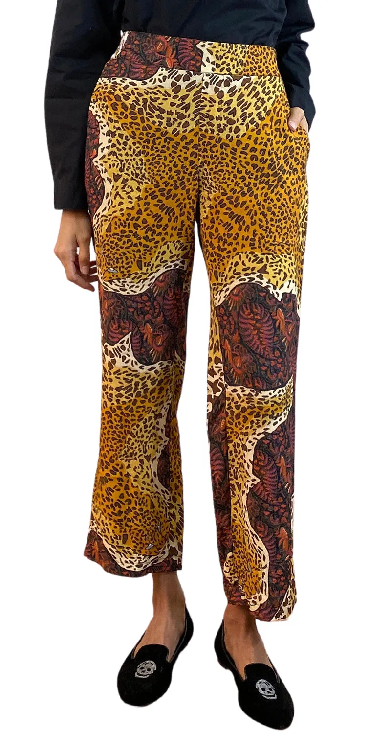 THE PARADISE Pantalón Tela Animal Print