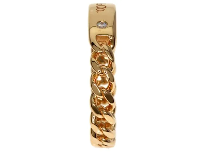 Tiffany & Co Anillo de diamante Tiffany Microlink 2P en oro rosa de 18K 
