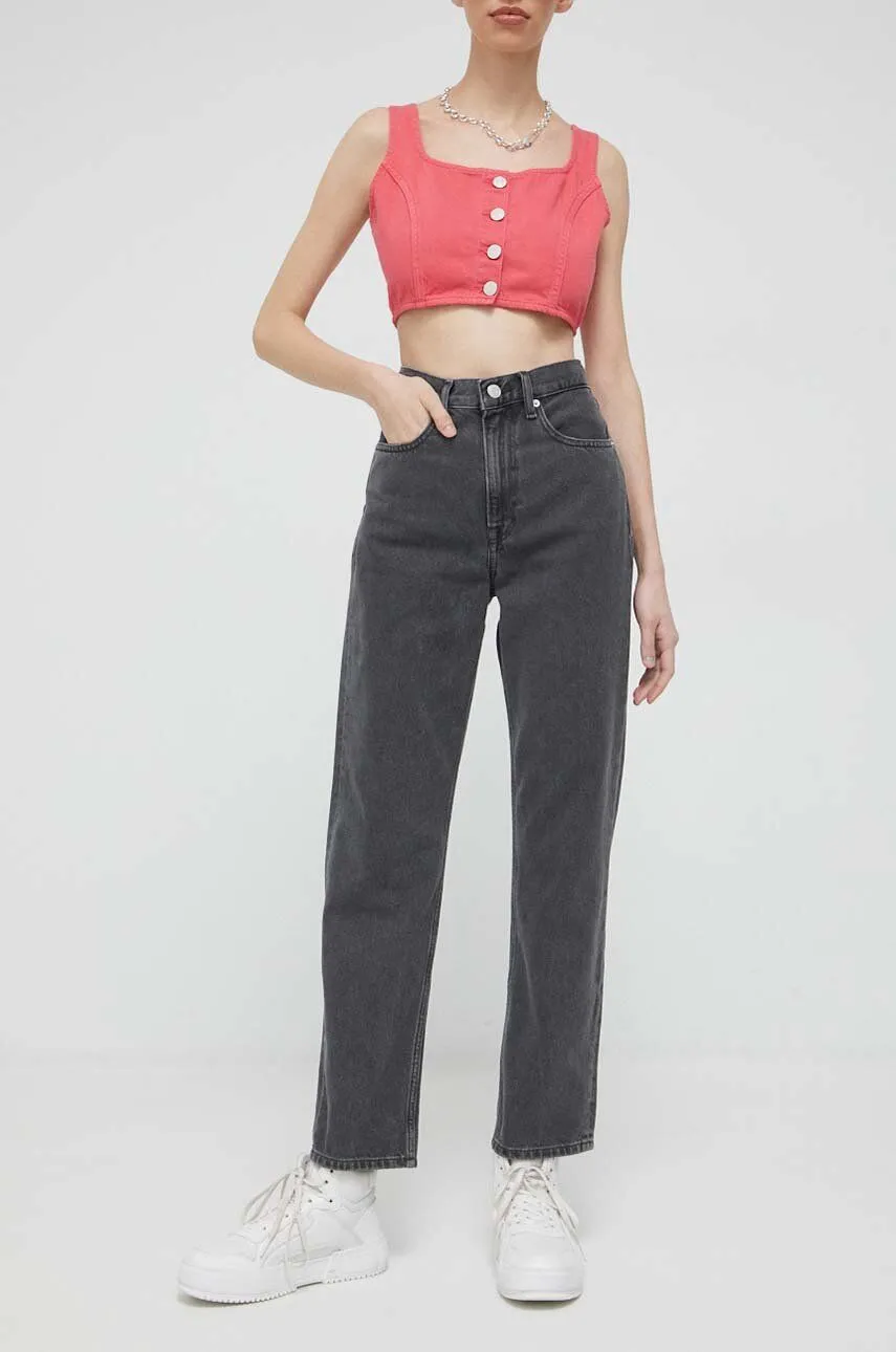Tommy Hilfiger Harper High Rise Straight Ankle Jeans