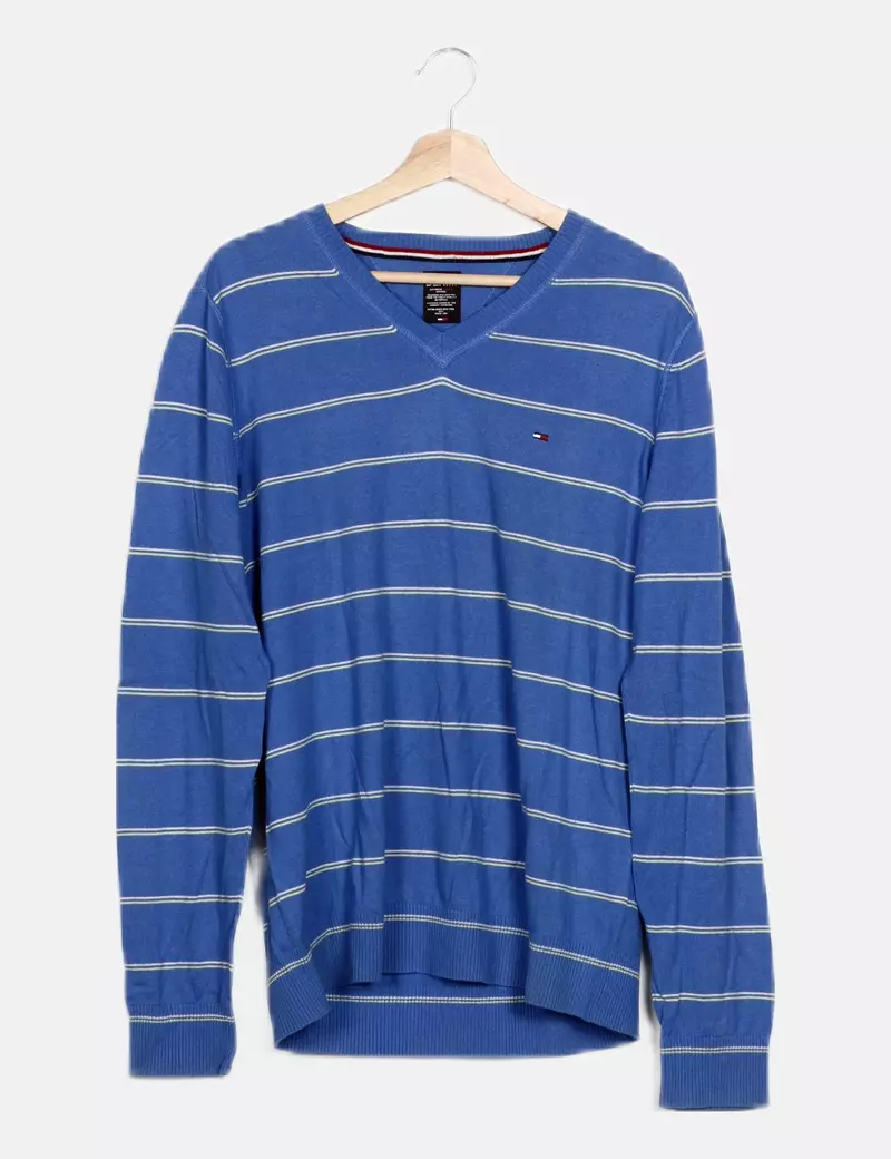 Tommy Hilfiger Jersey azul rayas