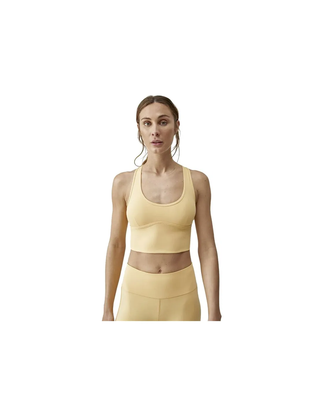 Top deportivo Born Living Yoga Awat Yellow Sorbet