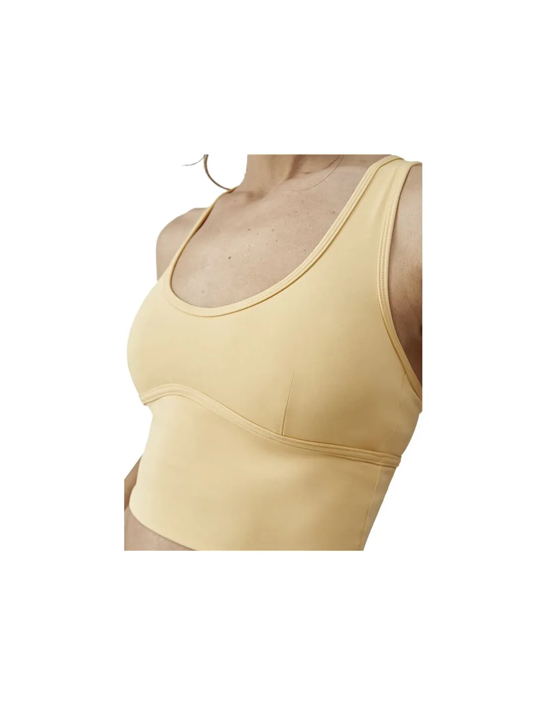 Top deportivo Born Living Yoga Awat Yellow Sorbet