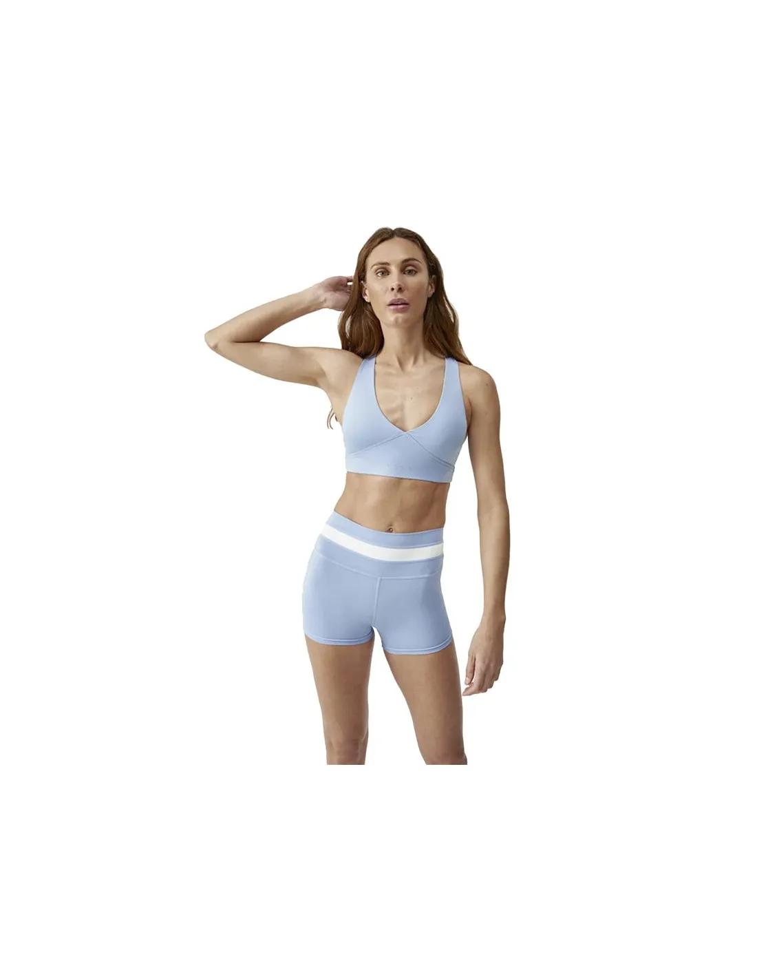 Top deportivo Born Living Yoga Iris Forever Blue
