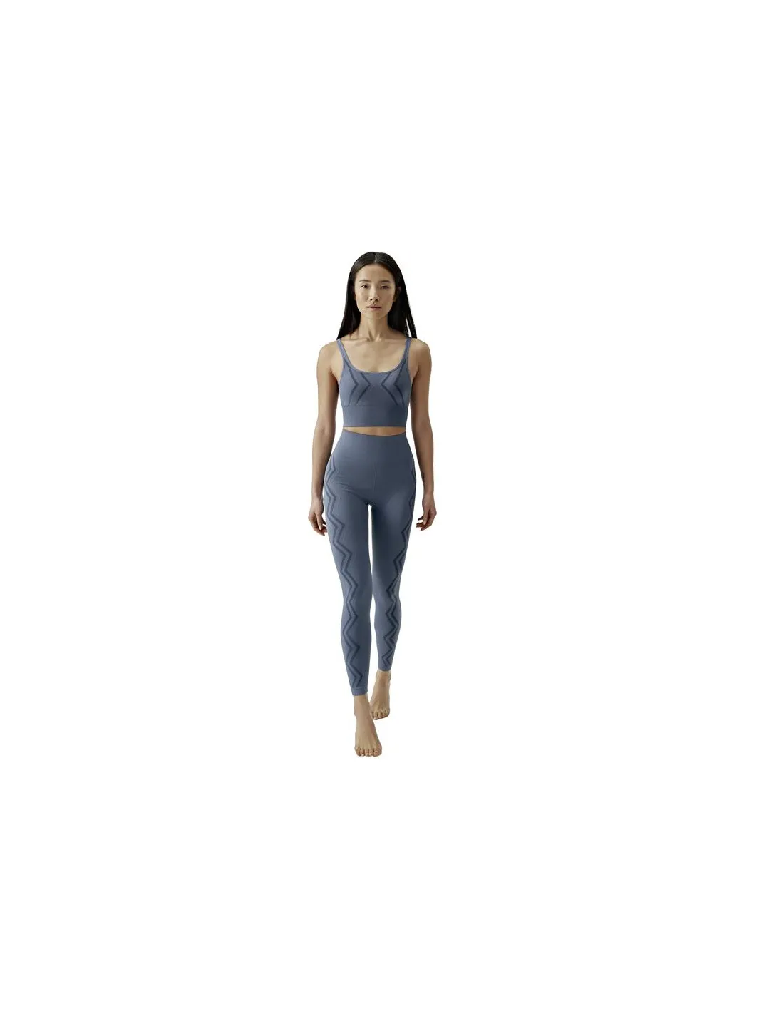 Top deportivo Born Living Yoga Kasama Ocean Blue