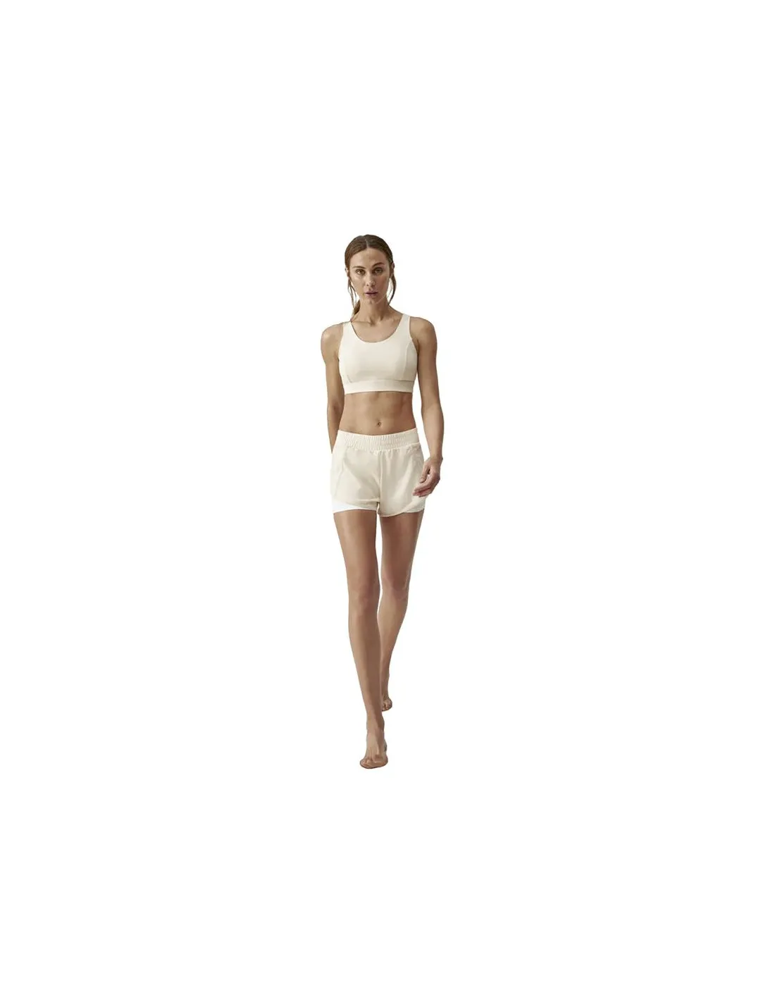 Top deportivo Born Living Yoga Padma Ivory
