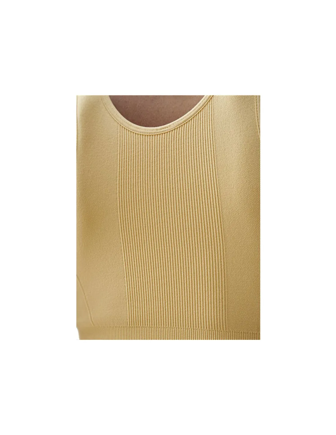 Top deportivo Born Living Yoga Urdhva Yellow Sorbet