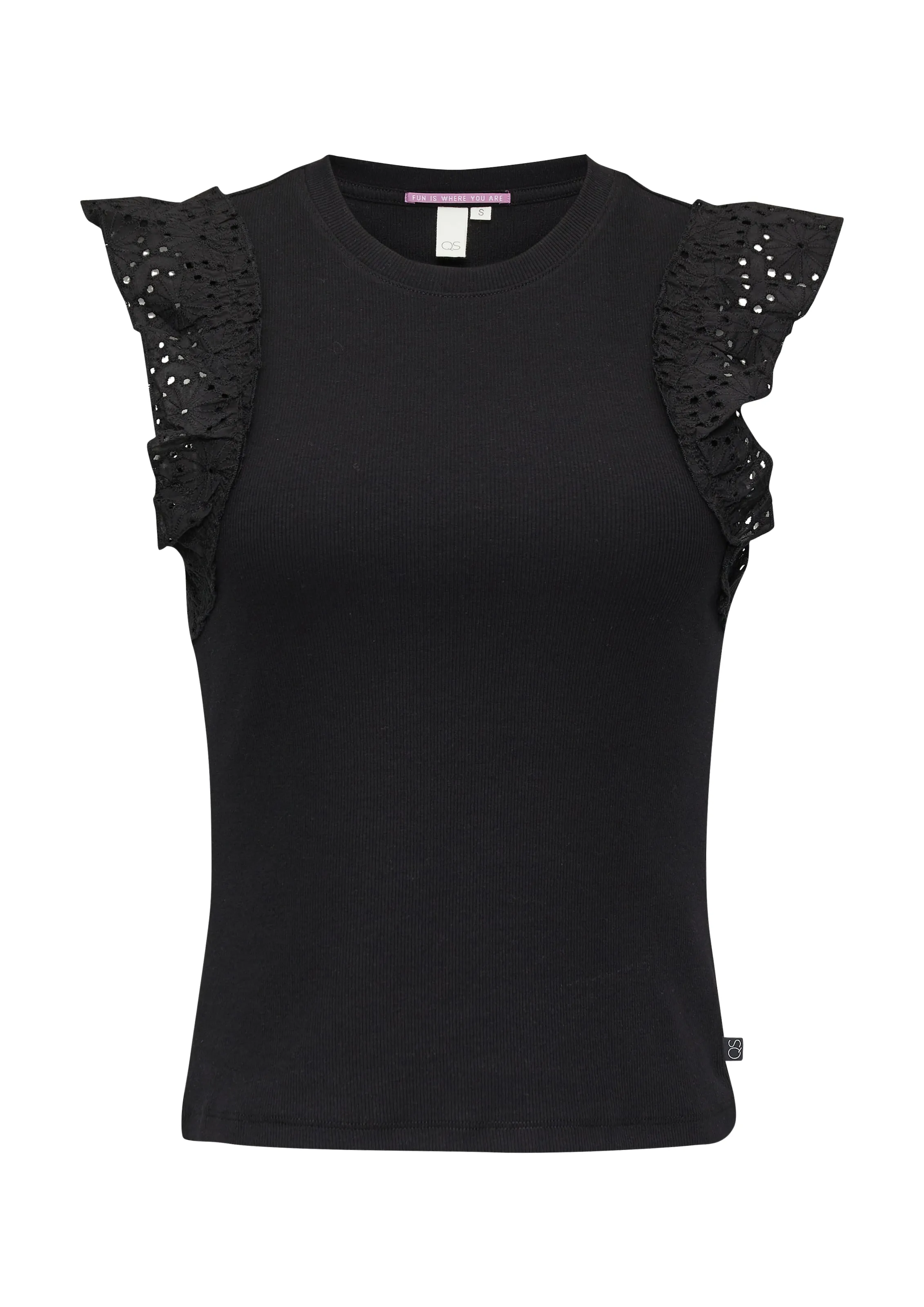 Top QS en Negro
