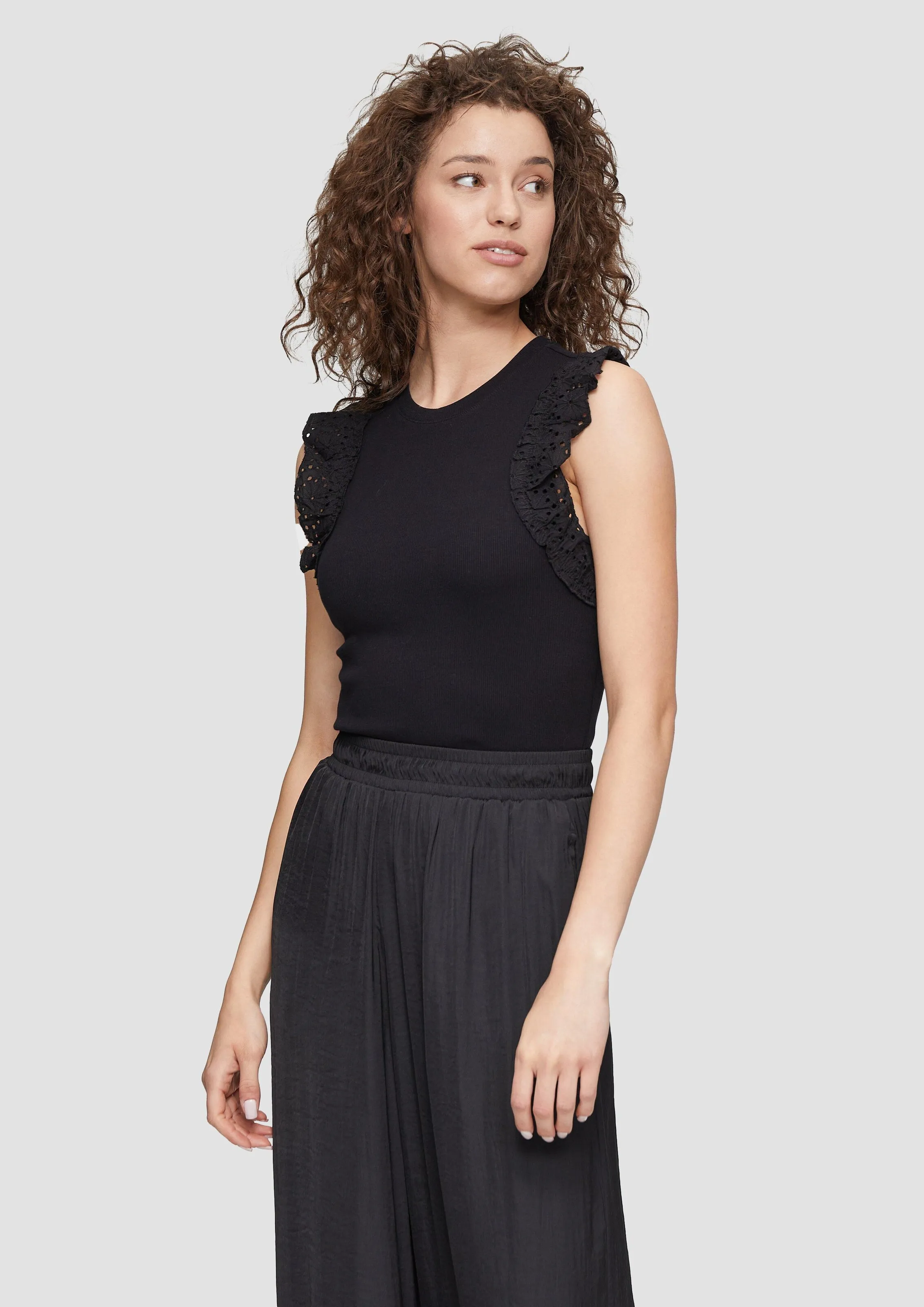 Top QS en Negro