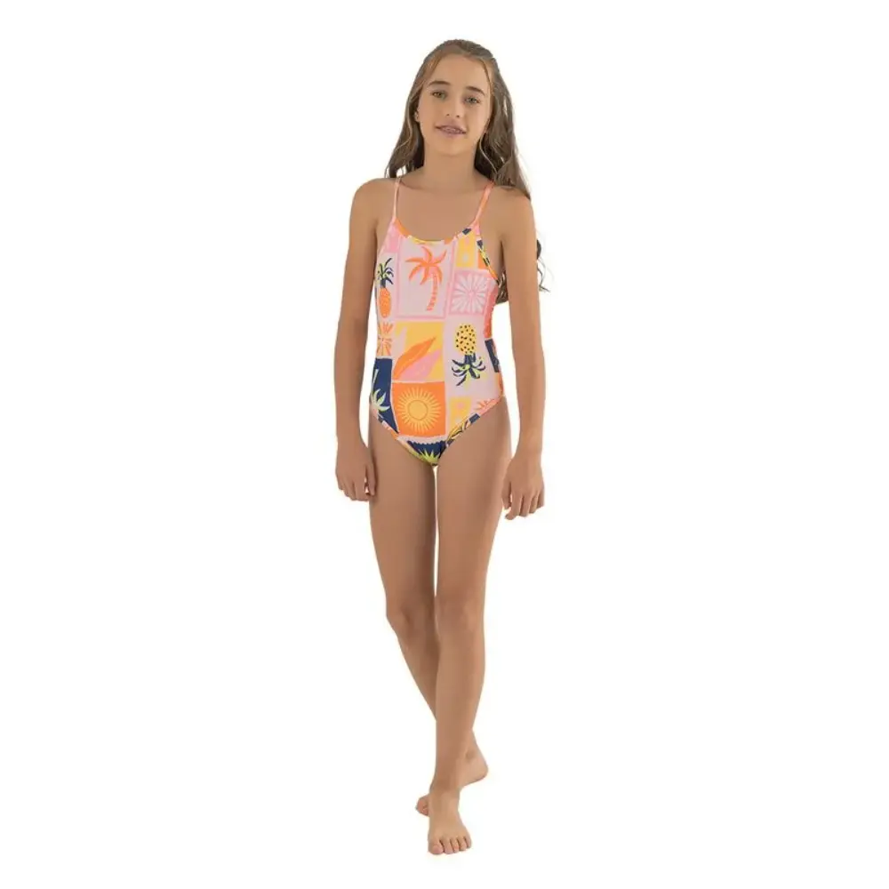 Traje de baño entero manga sisa