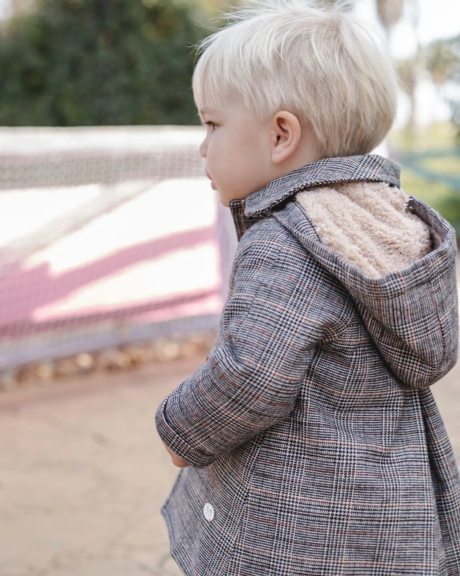 TRENKASTYLE COAT FOR BOYS LONDON COLLECTION BY JOSé VARON