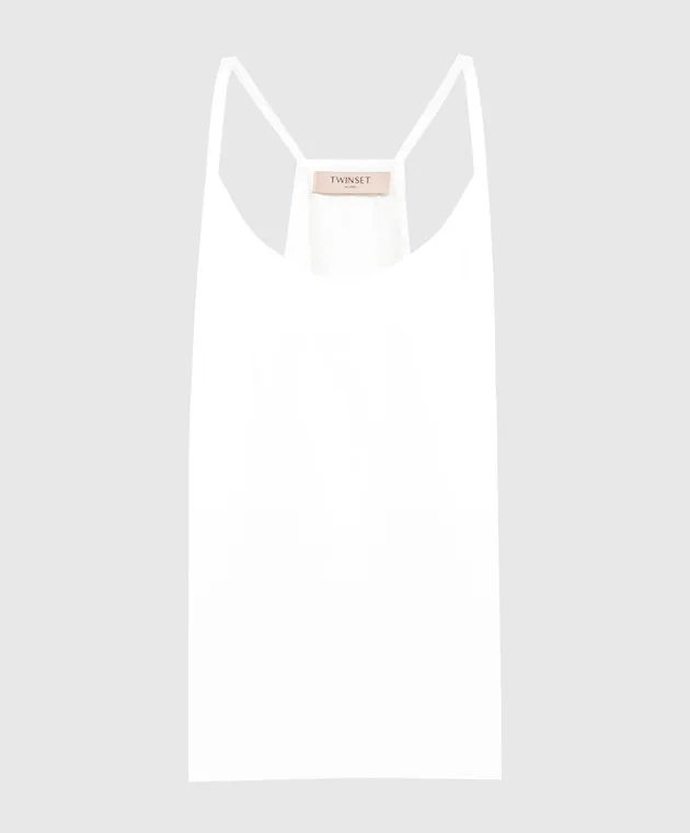 Twinset White top with logo