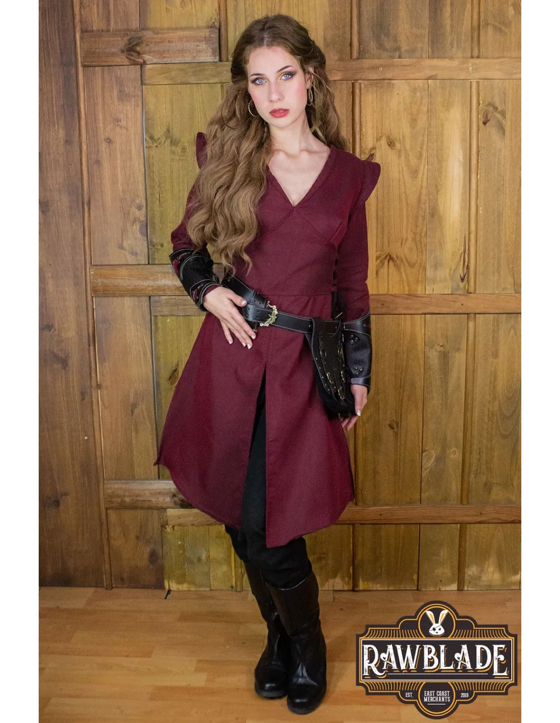 TúNICA NYANNA éLFICA  ROJO VINO TINTO