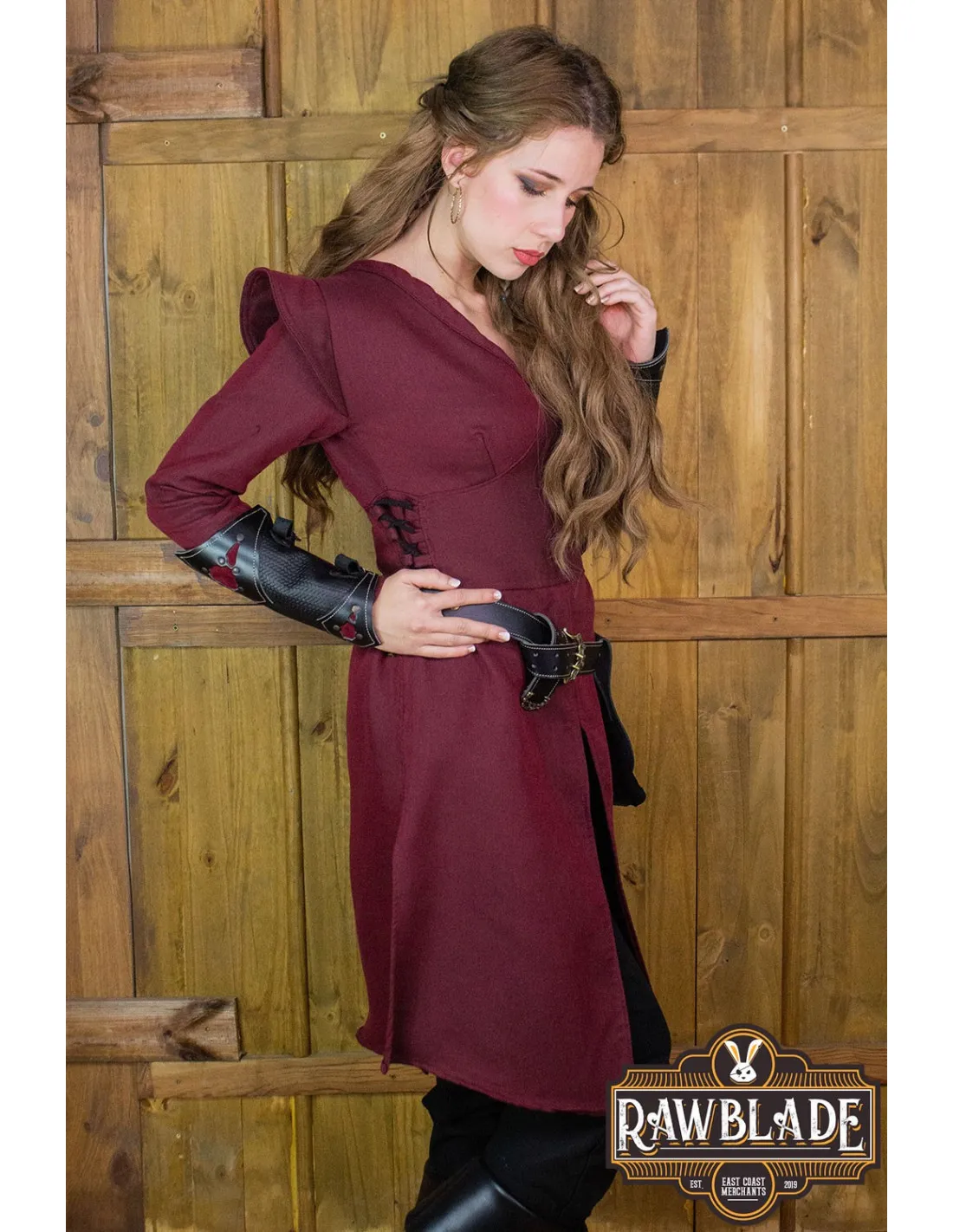 TúNICA NYANNA éLFICA  ROJO VINO TINTO