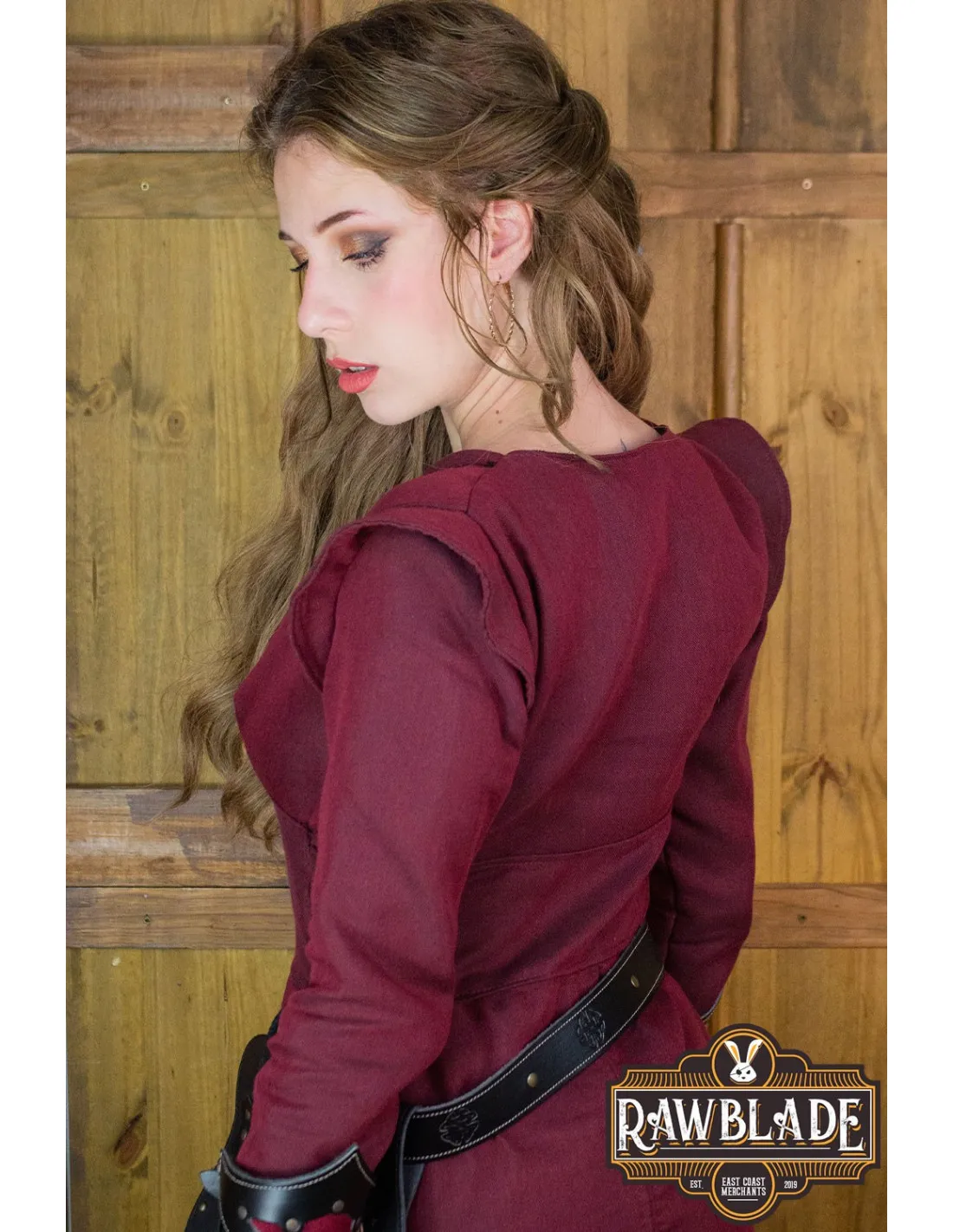 TúNICA NYANNA éLFICA  ROJO VINO TINTO