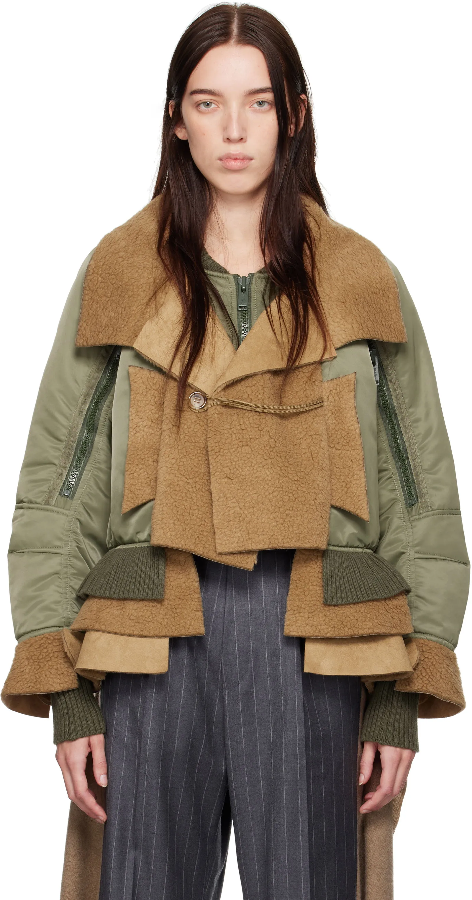 UNDERCOVER Layered Bomber Jacket