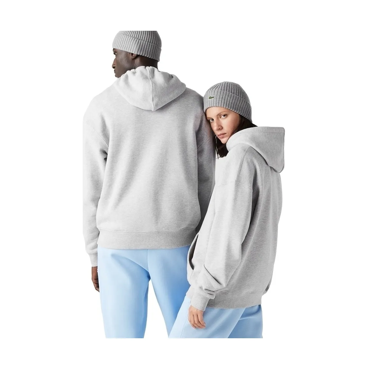 UNISEX LOOSE FIT HOODIE  GRIS