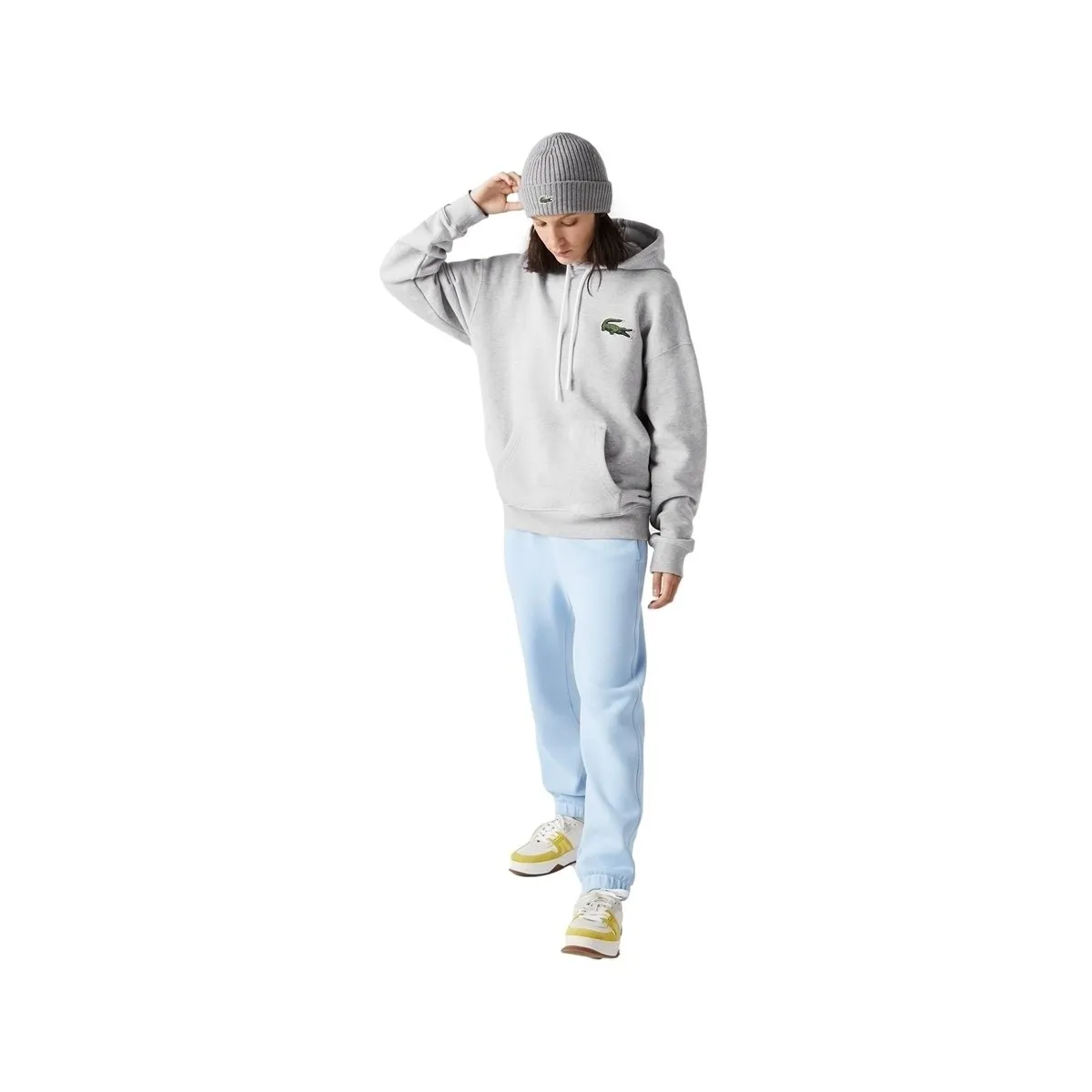 UNISEX LOOSE FIT HOODIE  GRIS