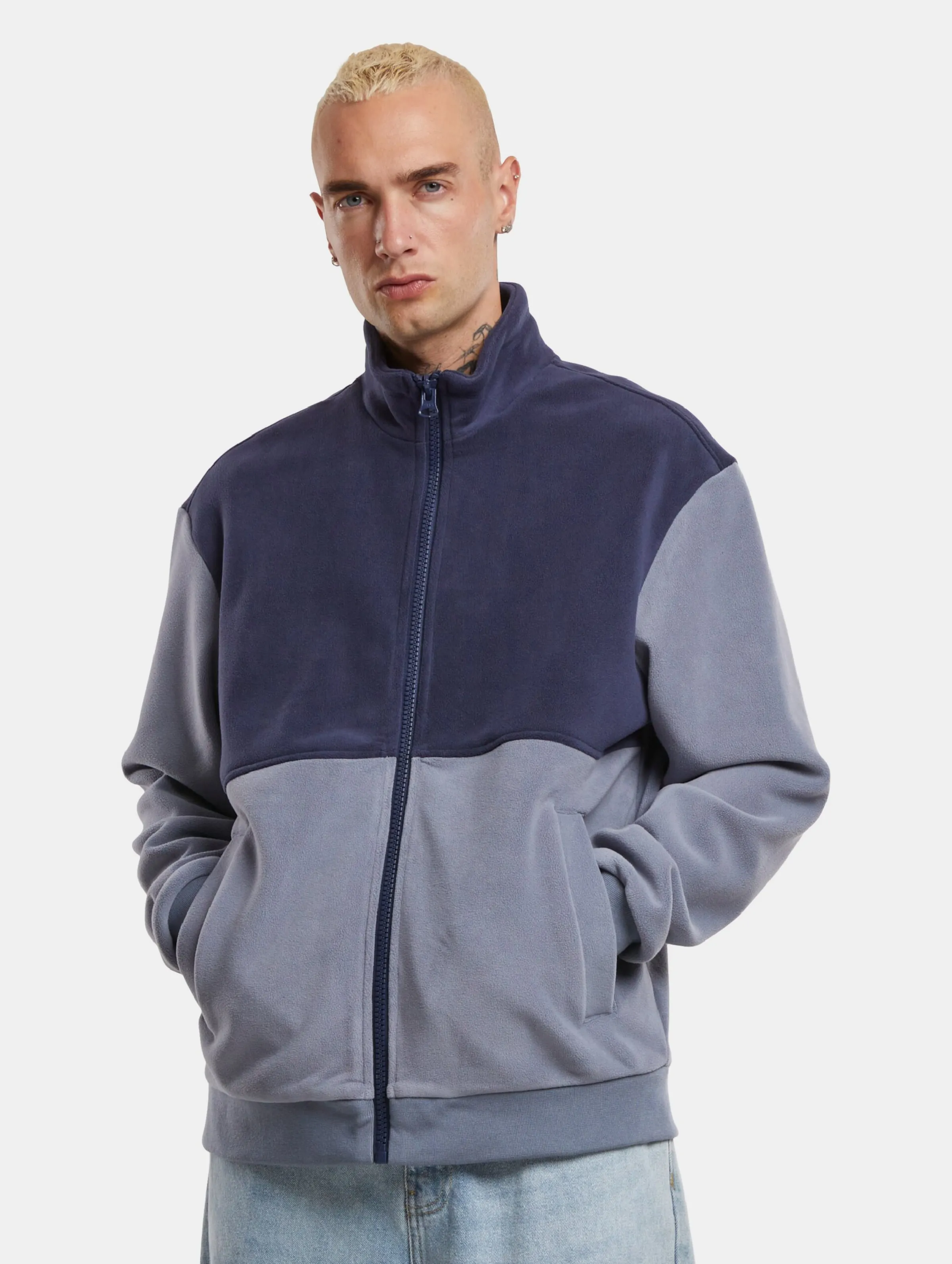 Urban Classics Colour Block Polar Fleece