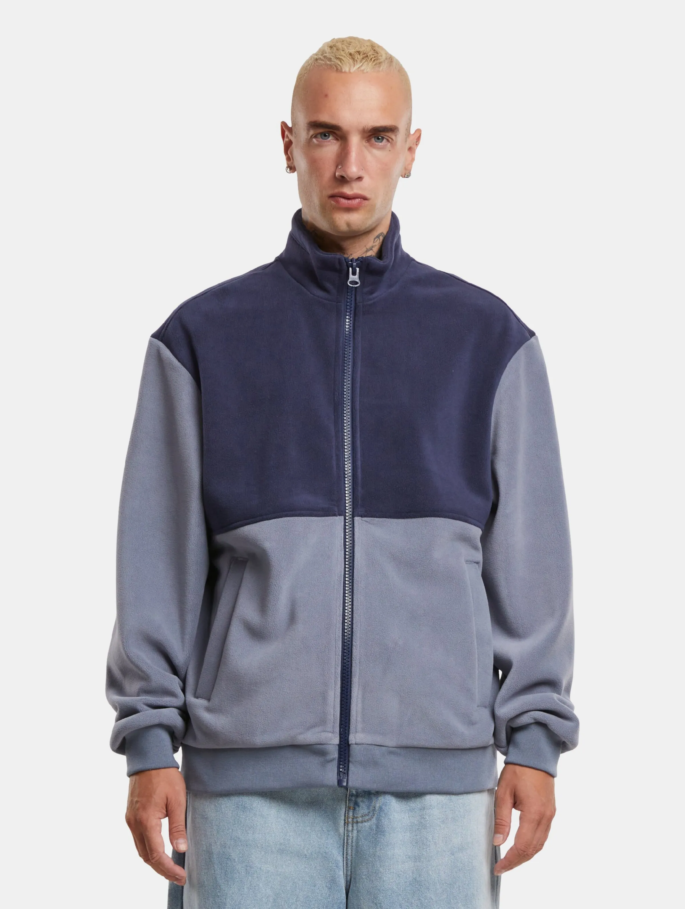 Urban Classics Colour Block Polar Fleece