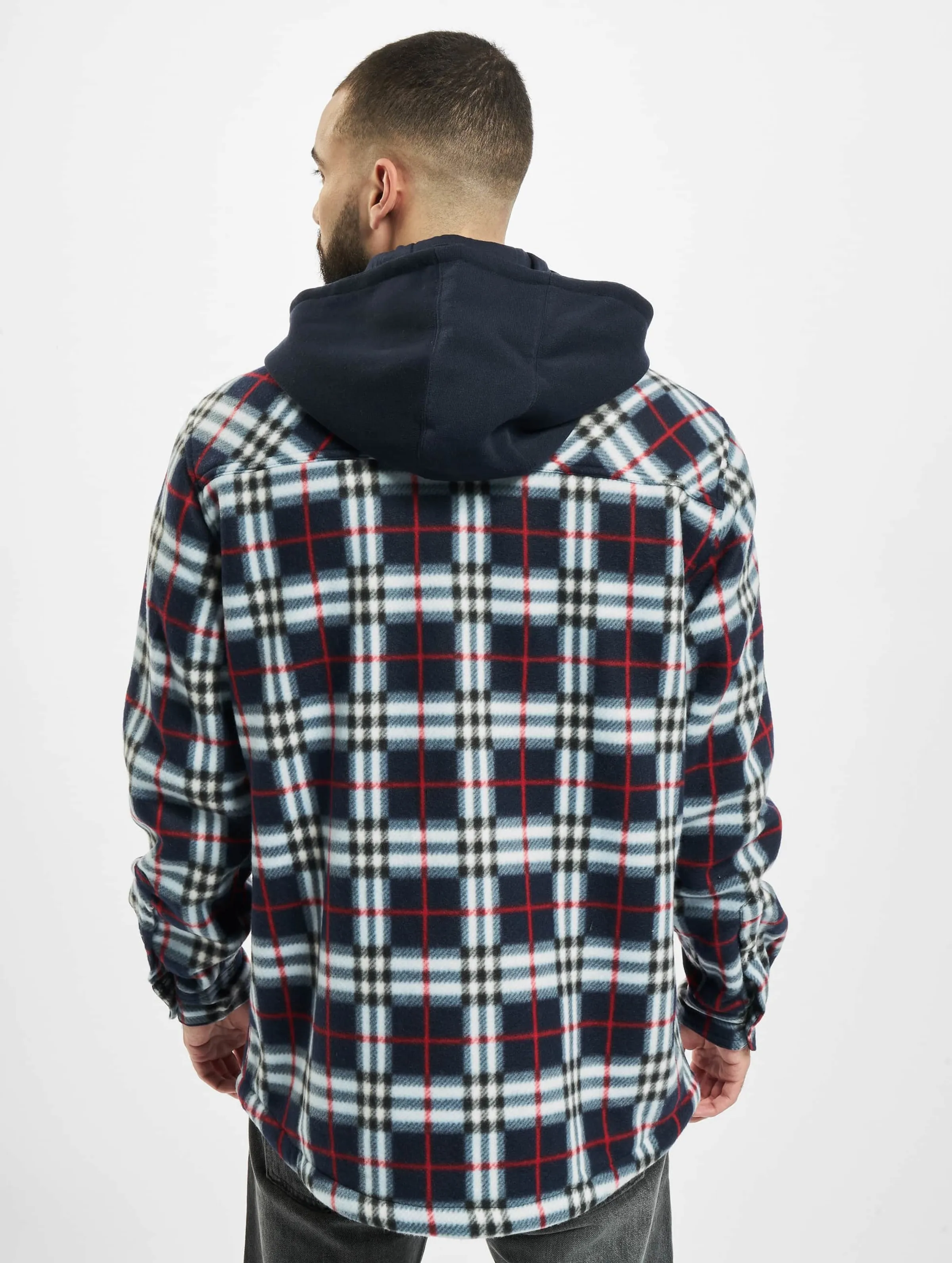 Urban Classics Hooded Polar Fleece Overshirt