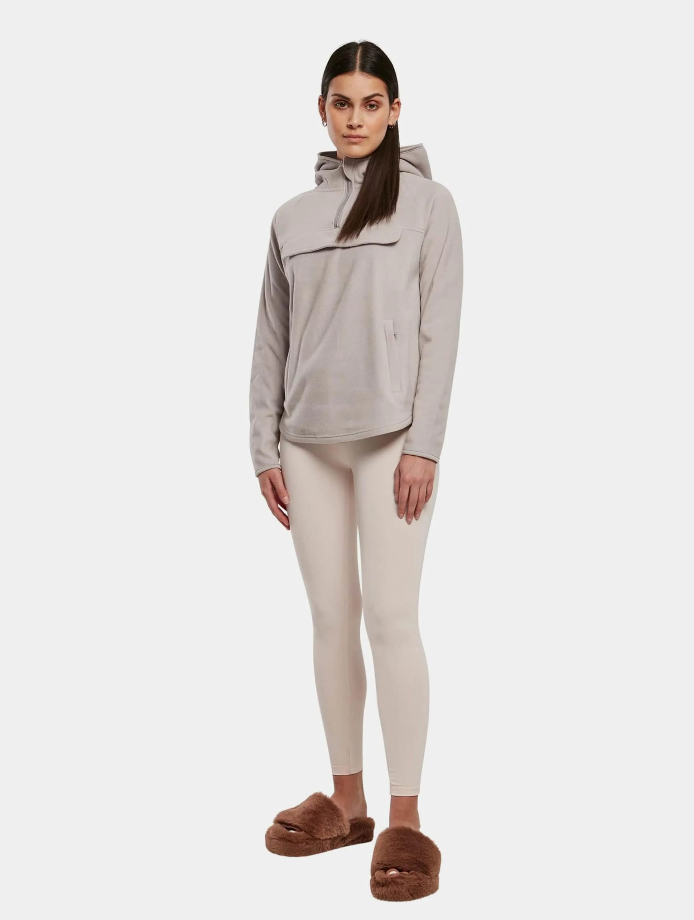 Urban Classics Ladies Polar Fleece Pull Over