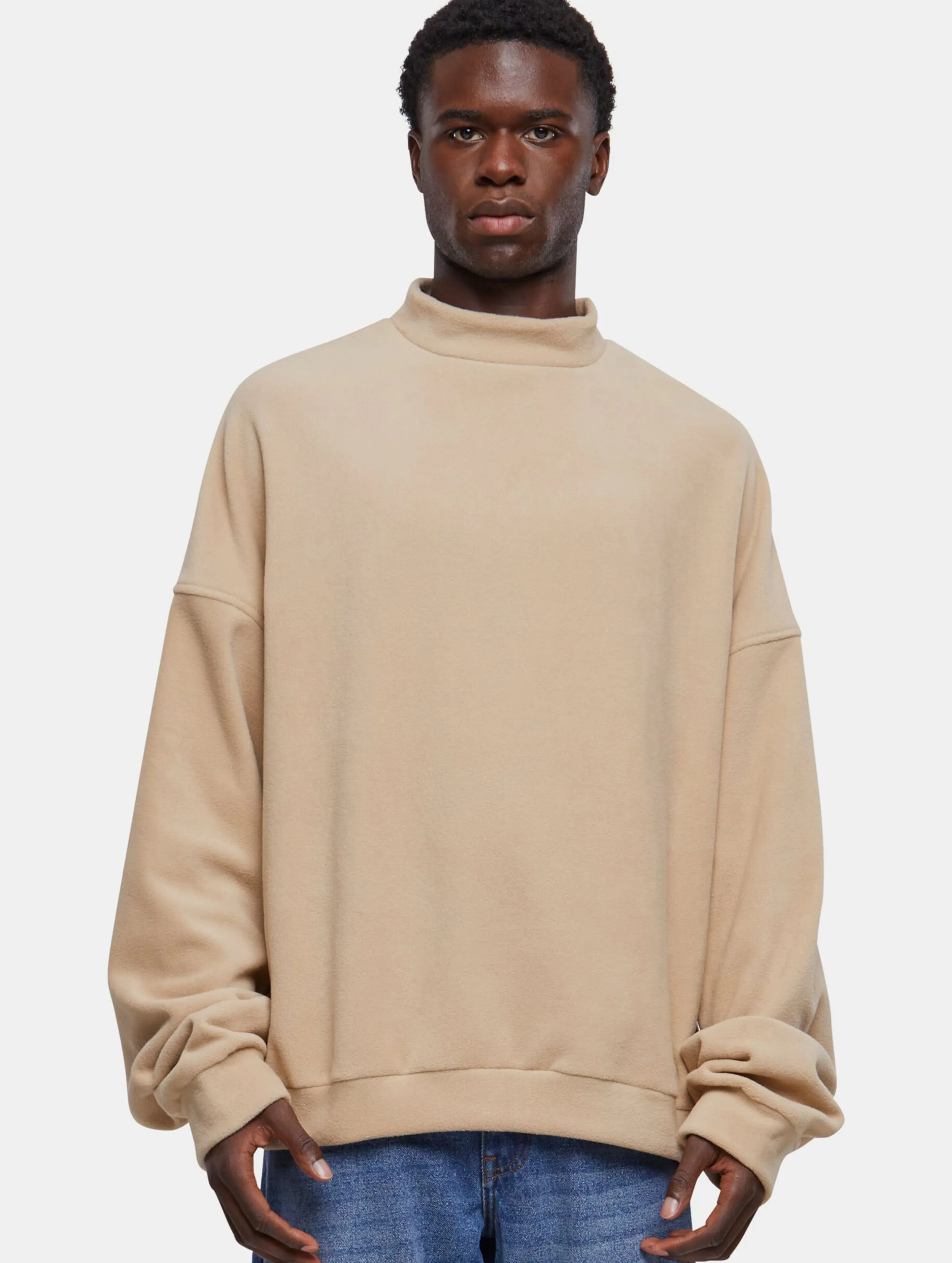 Urban Classics Oversized Polar Fleece Crew