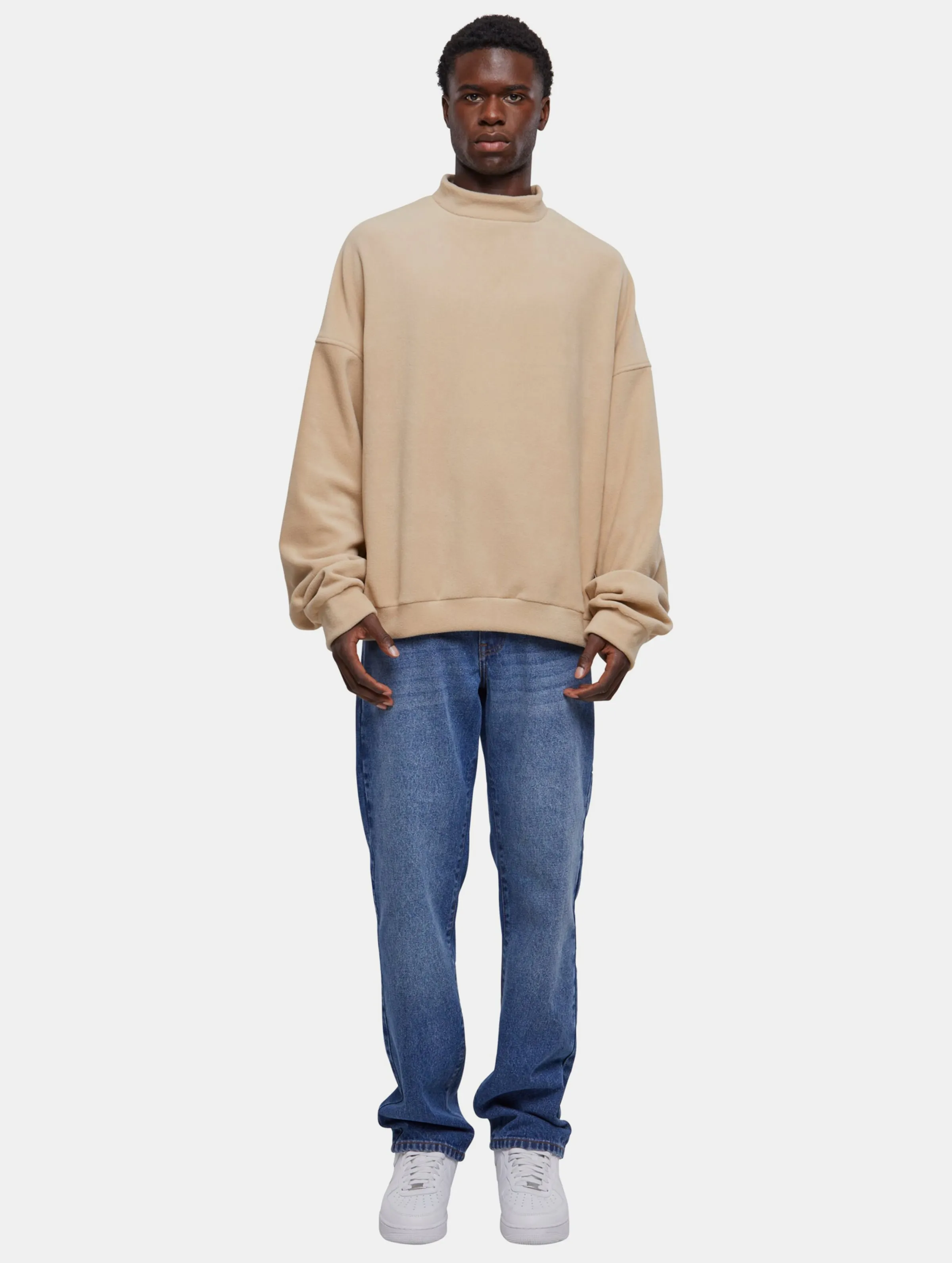 Urban Classics Oversized Polar Fleece Crew