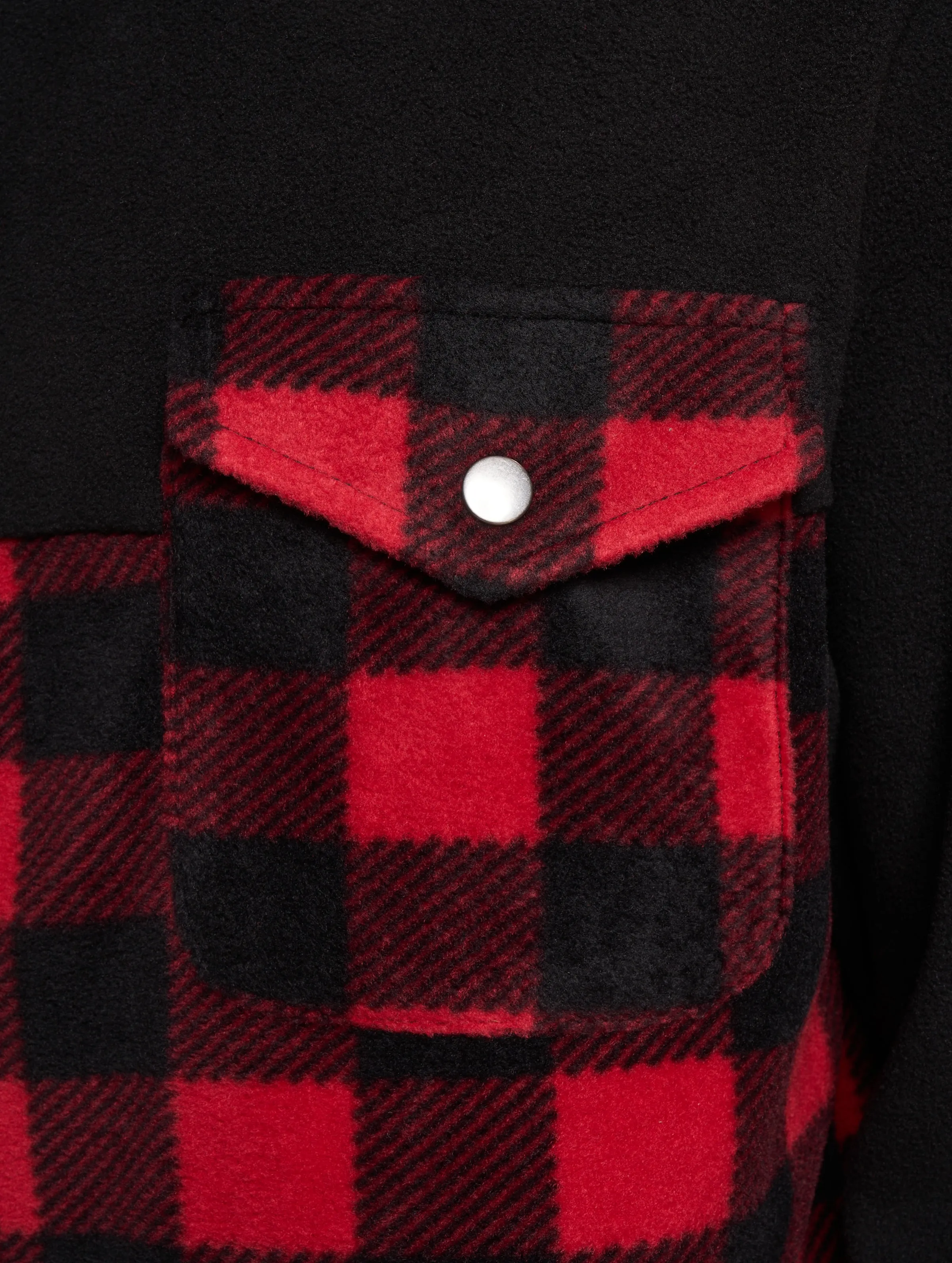 Urban Classics Patterned Polar Fleece Track