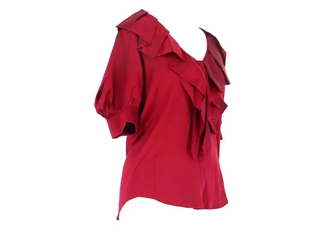 Valentino Camisa Burdeos 