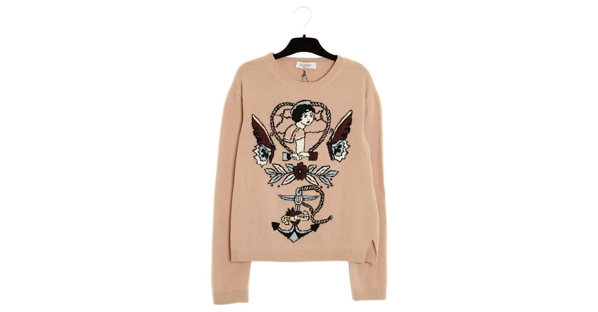 Valentino Prendas de punto Beige 