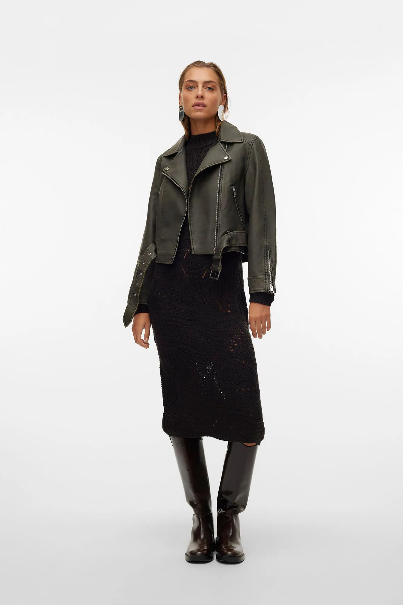 Vero Moda Cazadora efecto piel